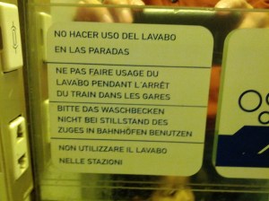 multi-lingual sign