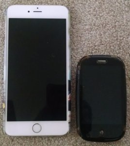 iPhone 6+ vs Palm Pre