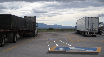 handicap spot for truck