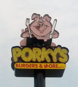Porky's burgers