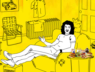 McDonalds ad with what looks like Ron Jeremy